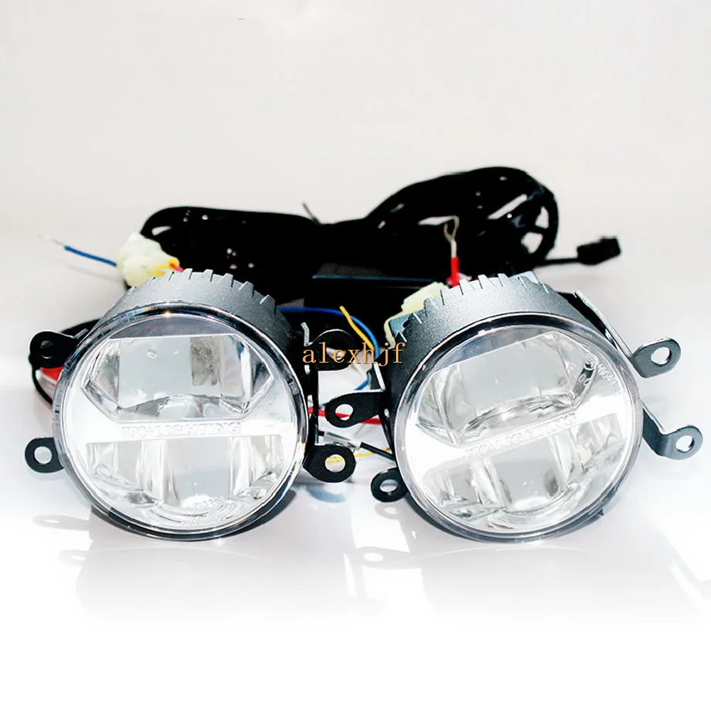 

Yeats 1400LM 24W LED Fog Lamp, Bifocal + 560LM DRL Case For Jeep Cherokee Mazda BT-50 2012 FIAT SEDICI 500L PANDA PUNTO EVO etc