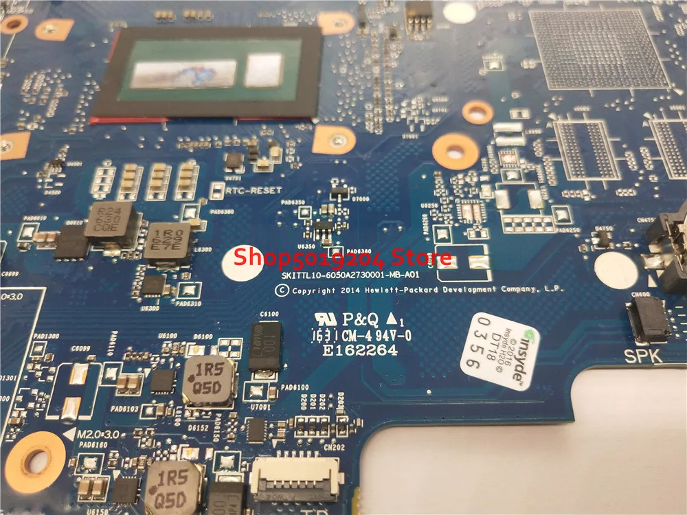 Материнская плата 827683-001 аккумулятор большой емкости для hp 14-AC 240 g4 240-G4 Материнская плата ноутбука I3-5005U SKITTL10-6050A2730001-MB-A01 DDR3 Тесты ОК