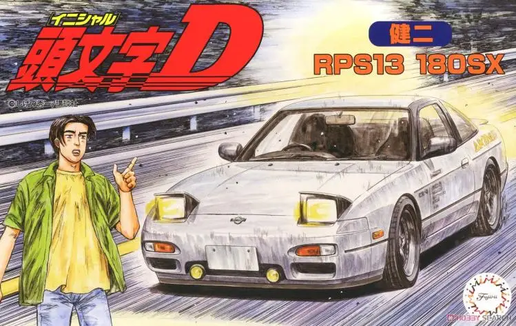 1/24 собрать автомобиль INITIAL D RPS13 180SX 18362