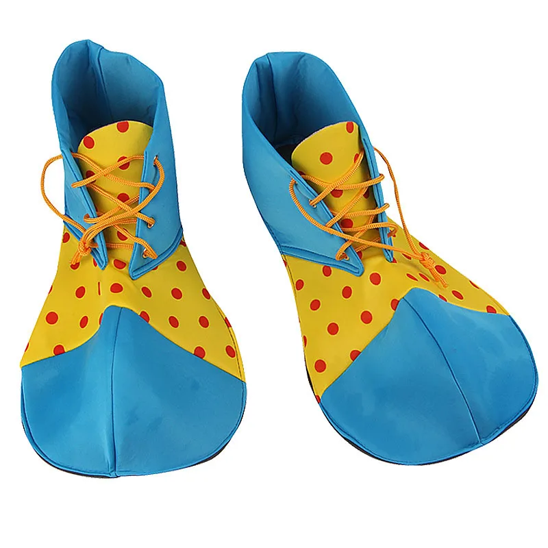 Обувь клоуна Детский костюм для косплея Для Взрослых реквизиты карнавальные вечерние платья Хэллоуин косплей фантазии платье подарок на день рождения