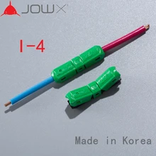 JOWX I-4 10 шт. 14~ 13AWG 2,5 sqmm прямое соединение в линии 1 способ кабель провода проводники Терминалы Разъем быстрого сращивания обжимной