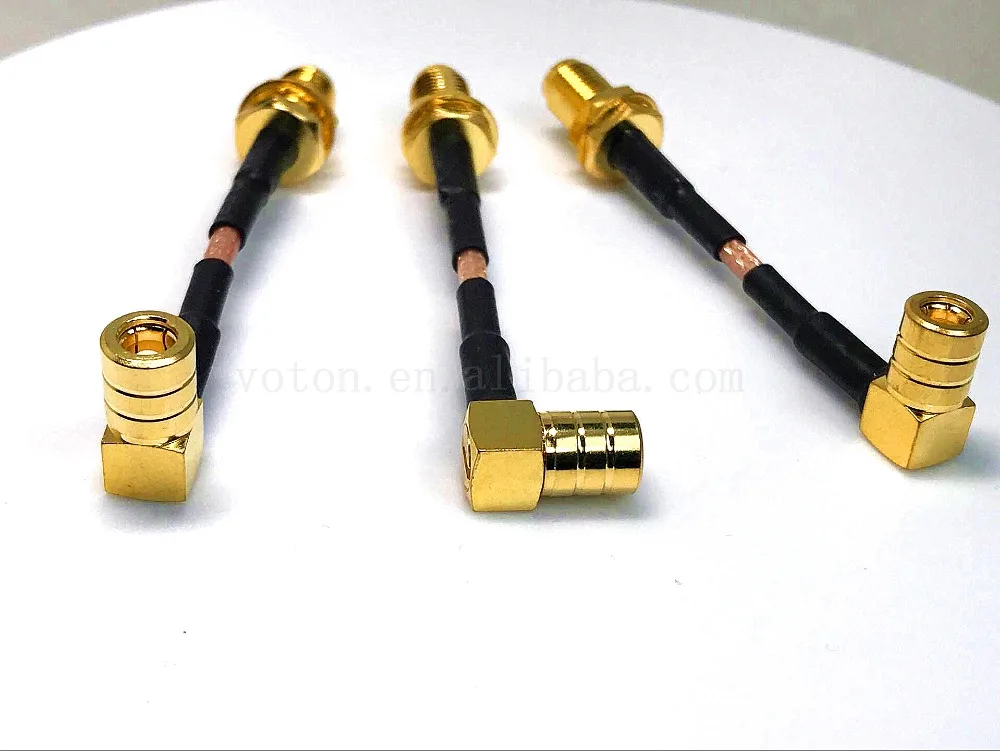 SMA female BH to SMB female right angle with RG316 cable4