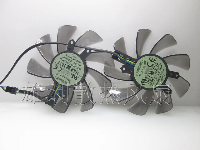 Modest Free Delivery.GTX460 HD6790 graphics card fan T129215SU 4-pin connector 12V 0.50A Modest Free Delivery.GTX460 HD6790 graphics card fan T129215SU 4-pin connector 12V 0.50A