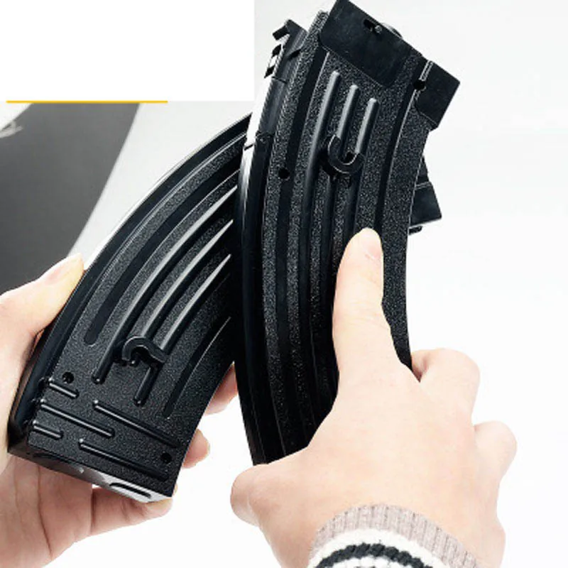 

Creative Toy gun parts DIY hobby CS competitive equipment accessories small moon Ak47 original magazine gel ball gun ID9