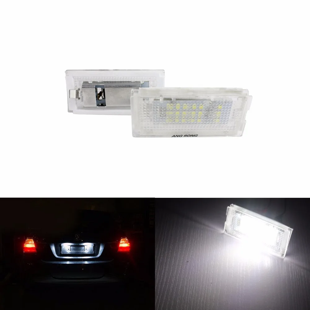 ANGRONG 2x светодиодный номерной знак лампы для BMW 3 Series E46 4D 5D (98 05) Автомобильные