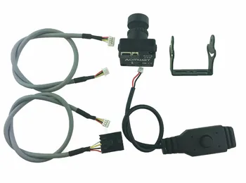 

2017 Newest!Aomway 1/3 CCD 650TVL 2.8mm FOV 100 Degree with OSD MIC AV FPV Camera PAL NTSC 22mm*22mm