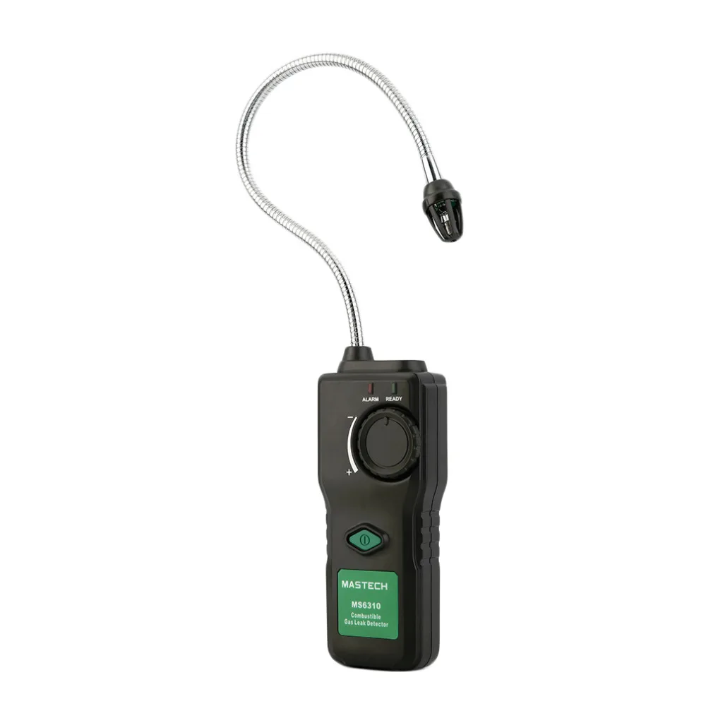 

MASTECH MS6310 Portable Combustible Gas Leak Detector Natural Gas Propane Gas Analyzer With Sound Light Alarm