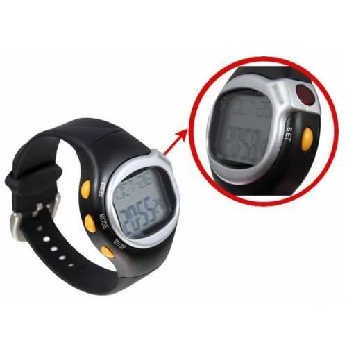 LGFM- спортивный монитор частоты сердечных сокращений счетчик калорий Фитнес наручные часы черный