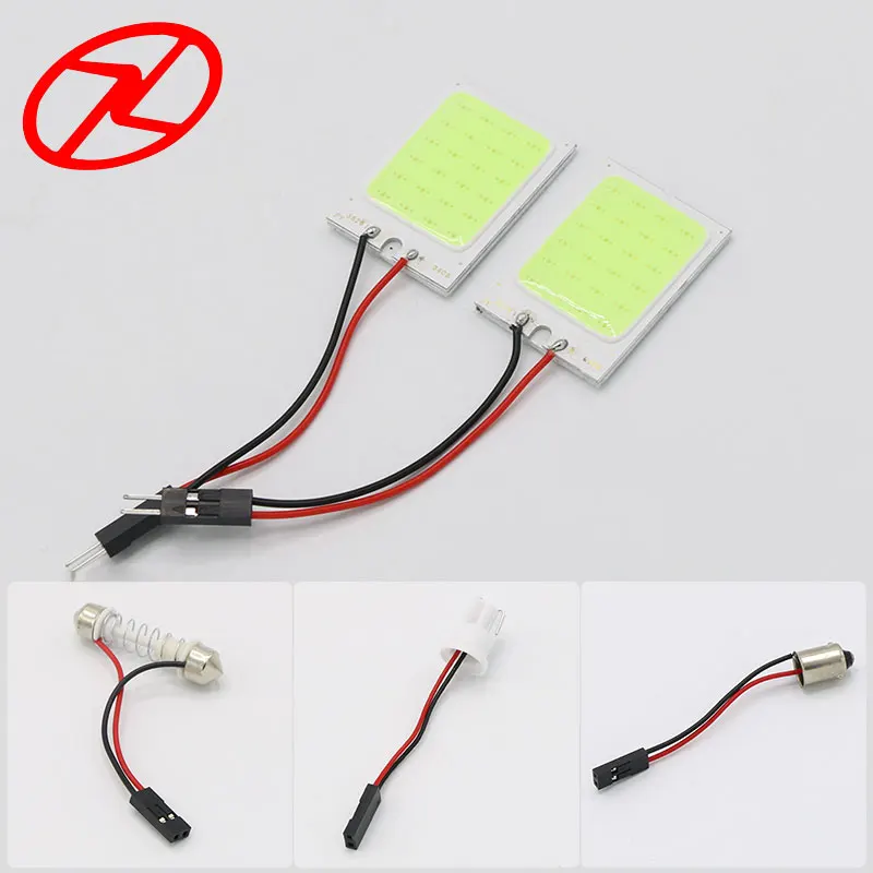 Акция 1 шт. Белый T10 24 Smd адаптеры COB светодиодный светильник для чтения крыш