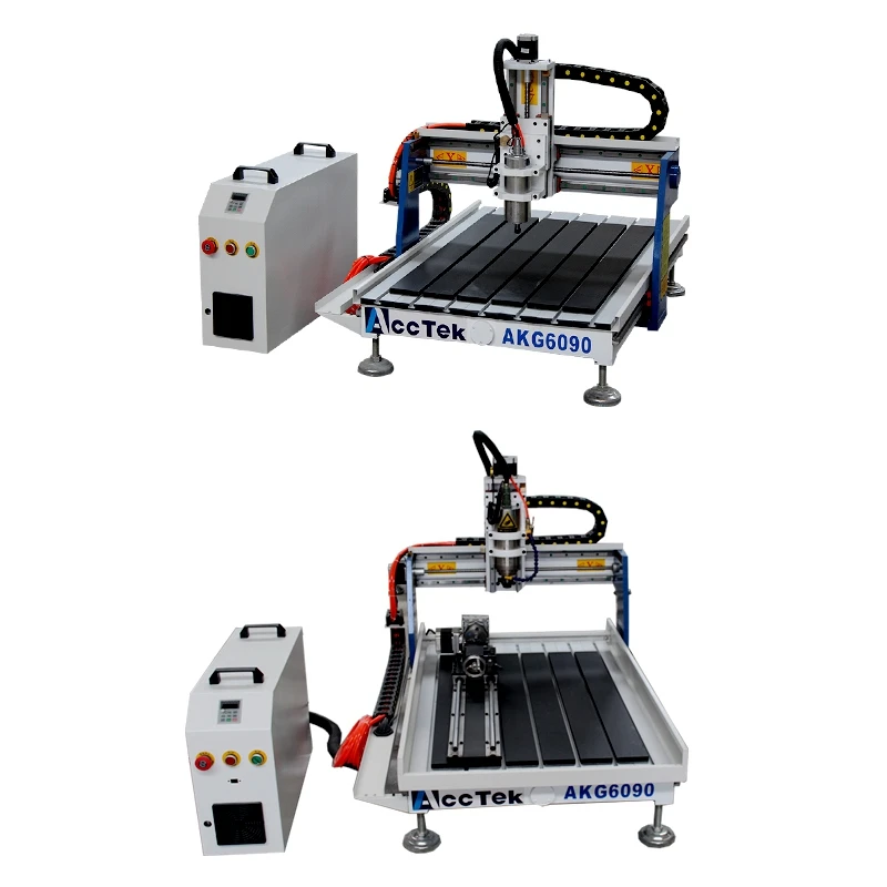 

Mini cnc milling machine 9060 3d 3 axis 4 axis wood cnc router AKG6090, mini wood cnc carving machine factory price with CE