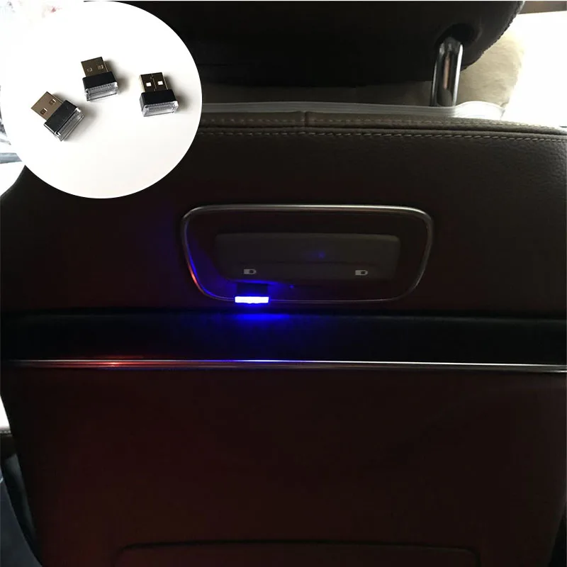 Автомобильная USB светодиодсветодиодный атмосферная лампа для Nissan Quest GT R 370Z Note Sway