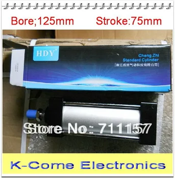 

Airtac Type Bore 125mm Stroke 75mm Port 1/2" Pull Rod Double Action Pneumatic Cylinder Standard Cylinders SC 125-75