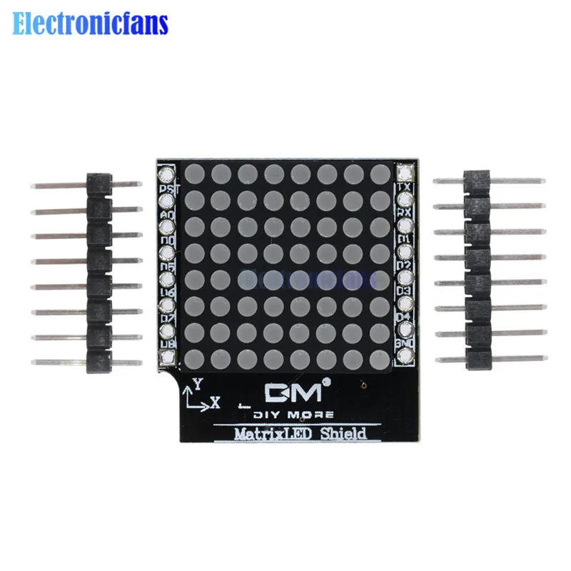 Harga Matrix LED Perisai V1.0.0 Untuk WEMOS D1 Mini Digital Sinyal Output Modul 8X8 Dot Papan Dengan Pin Harga Matrix LED Perisai V1.0.0 Untuk WEMOS D1 Mini Digital Sinyal Output Modul 8X8 Dot Papan Dengan Pin