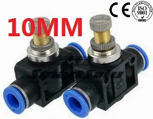 

Free Shipping 10pcs/lot PA-10 Pneumatic Pipe Speed Controller ,Air Flow Adjust 10MM Tube Push In Air Fitting ,One Touch Coulper