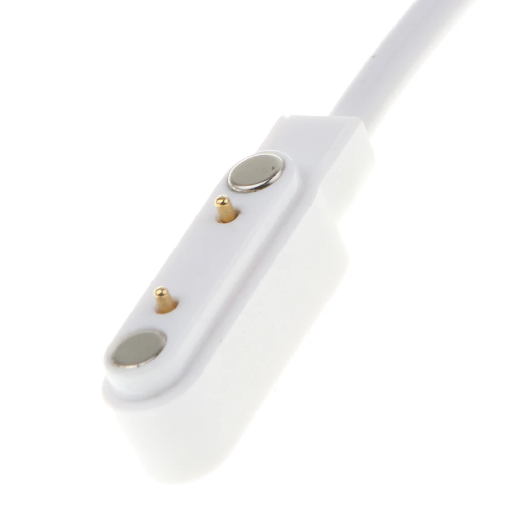 USB Watch Charging Cable Magnetic Charger Dock For 2 Pin Smart Watch 7.62mm