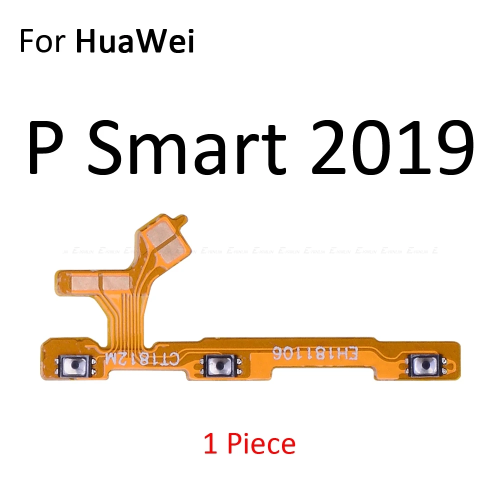 Кнопка включения и выключения питания гибкий кабель лента для HuaWei mate 20X10 9 Pro Lite P Smart Plus Бесшумная клавиша громкости