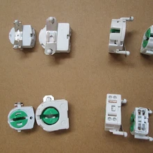 20 штук G13 G5 T5 T8 круглые светодиодные лампы гнездо держатель с металлическим зажимом каждый Вид 10 шт