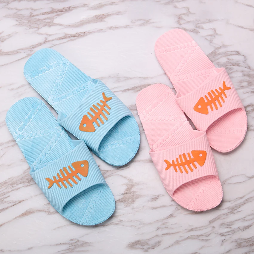 

Fashion Summer Women Shoes Cute Fish Beach Slippers Platform Sandals Couples Indoor Bath Slippers Ladies Shoes