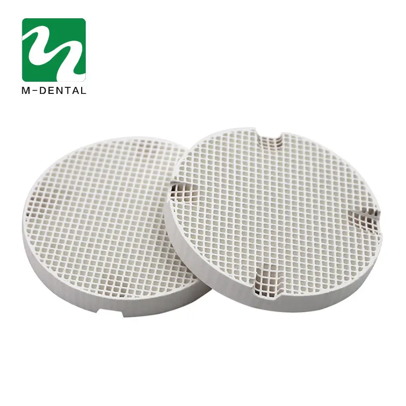 2 шт./упак. Dental Lab Honeycomb обжимные лотки с 20 циркониевые шпильки Equipment Бесплатная