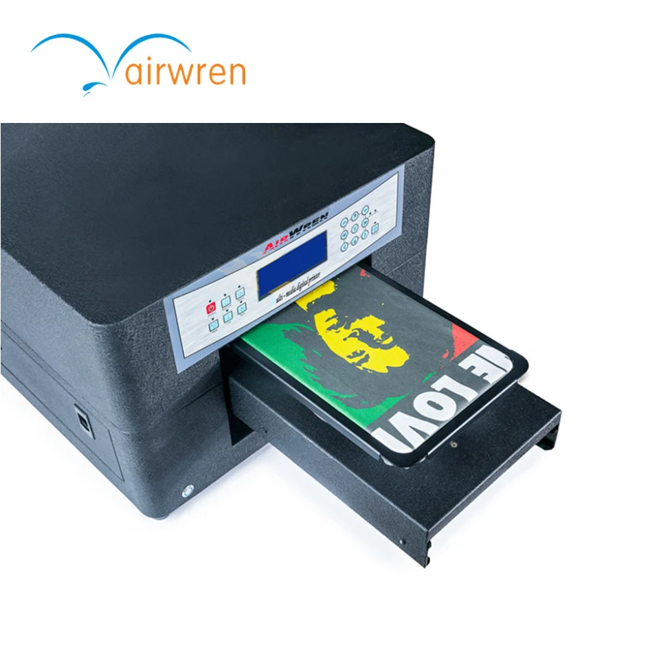 

A4 Size Digital Direct To Garment T-shirt Printer High Speed Small DTG Printing Machine for Personalized Photo Printing