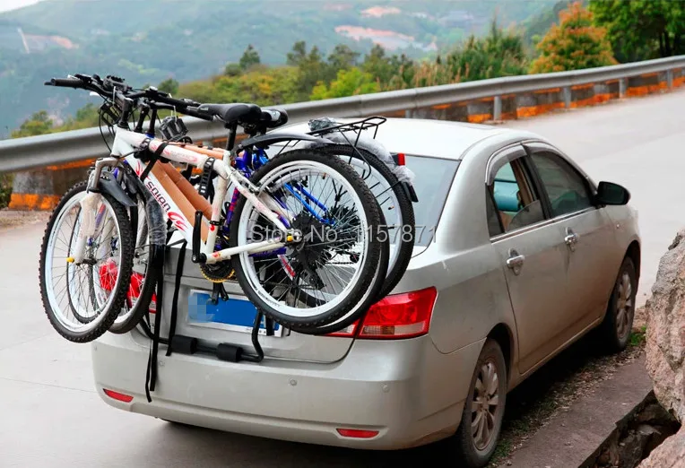 bike rack sedan car