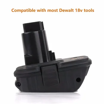 

Battery Adapter for Black&Decker 20V Lithium ,PORTER CABLE 20V Lithium And SLAN 20V Lithium Ion Battery for DC9096 DC9098 DE909