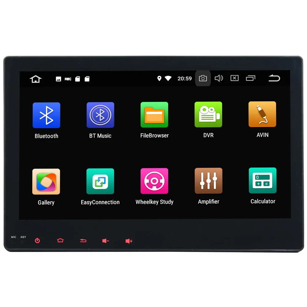 Sale 10.1" IPS Octa Core 4G Android 8.1 4GB RAM 64GB ROM Car DVD Multimedia Player Stereo Radio Head Unit For Toyota Hilux 2016-2018 1