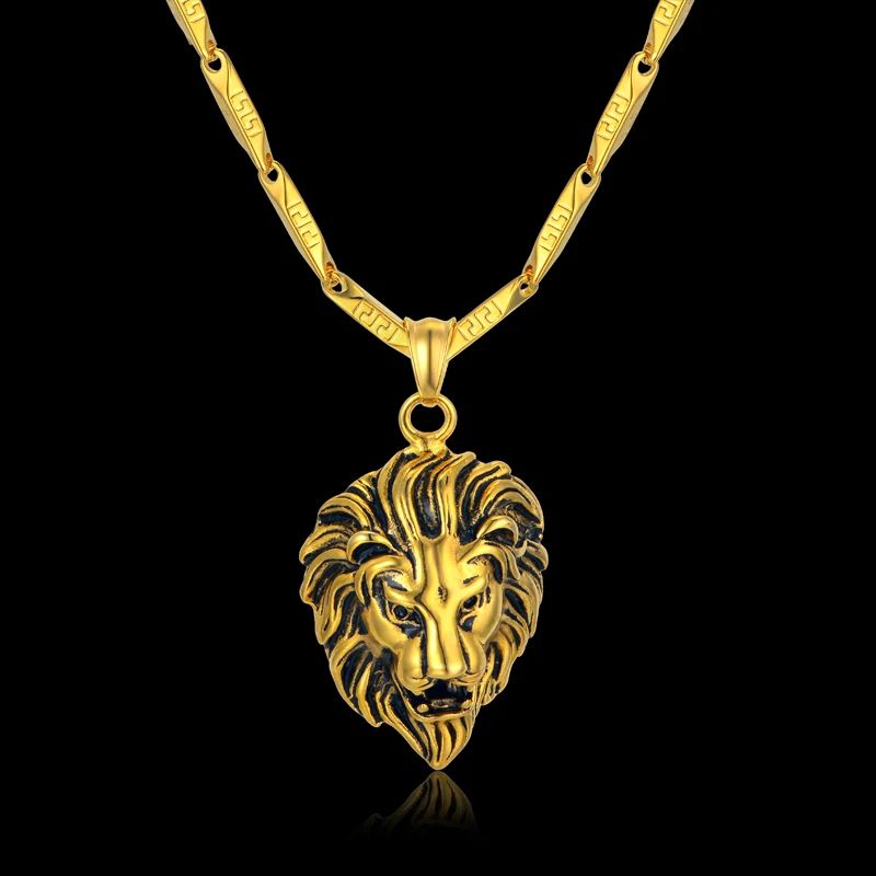 Online Get Cheap Gold Lion Necklace Alibaba Group