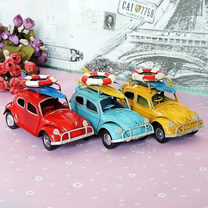handmade tin model cars