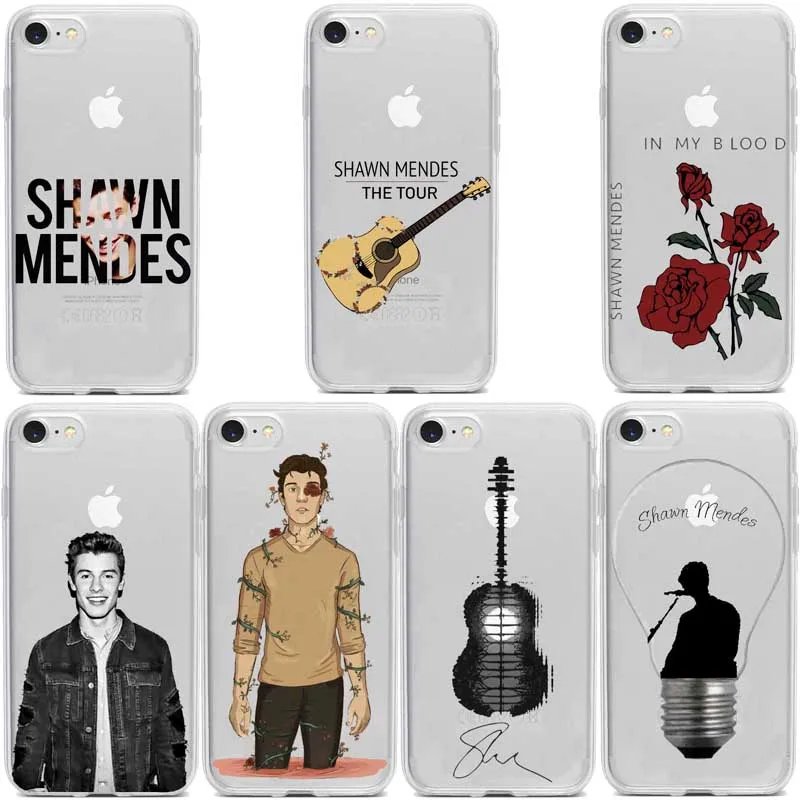 

Canada songwriter Mendes Shawn In my blood Magcon TPU Soft Silicone Case for iPhone 8 7 6 6S Plus 5 5S SE 11 11Pro Xr Xs Max X