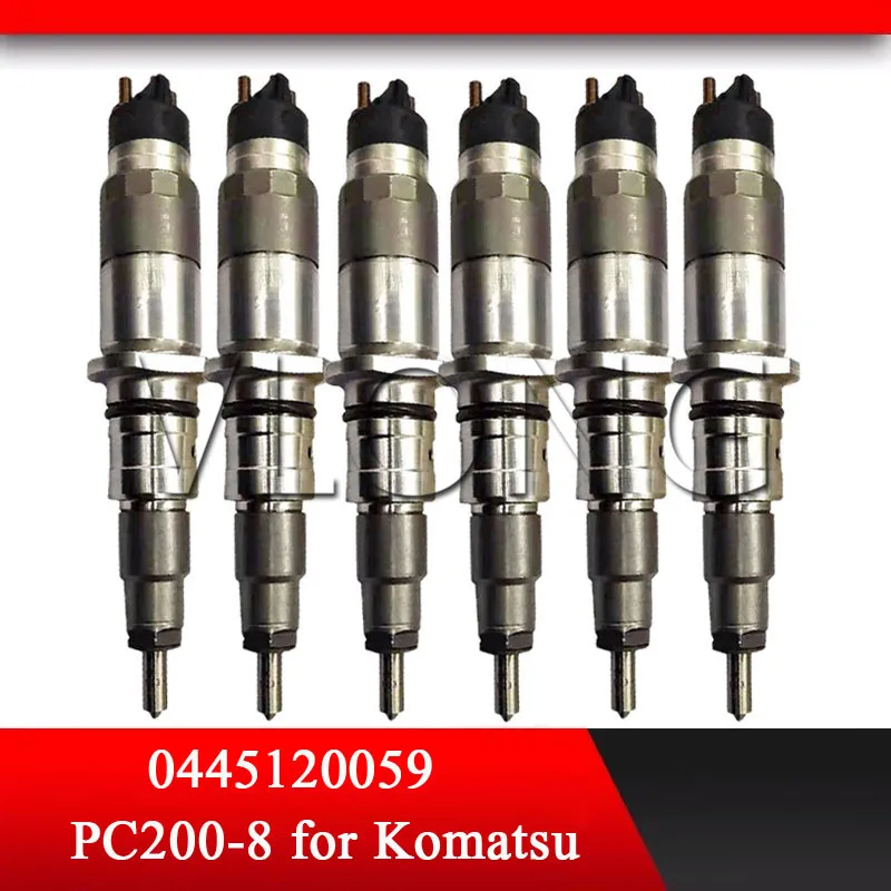 Форсунки для дизельных двигателей 0 445 120 059 Common Rail Jet 0445120059 6754 11 3011 Комацу PC200 8
