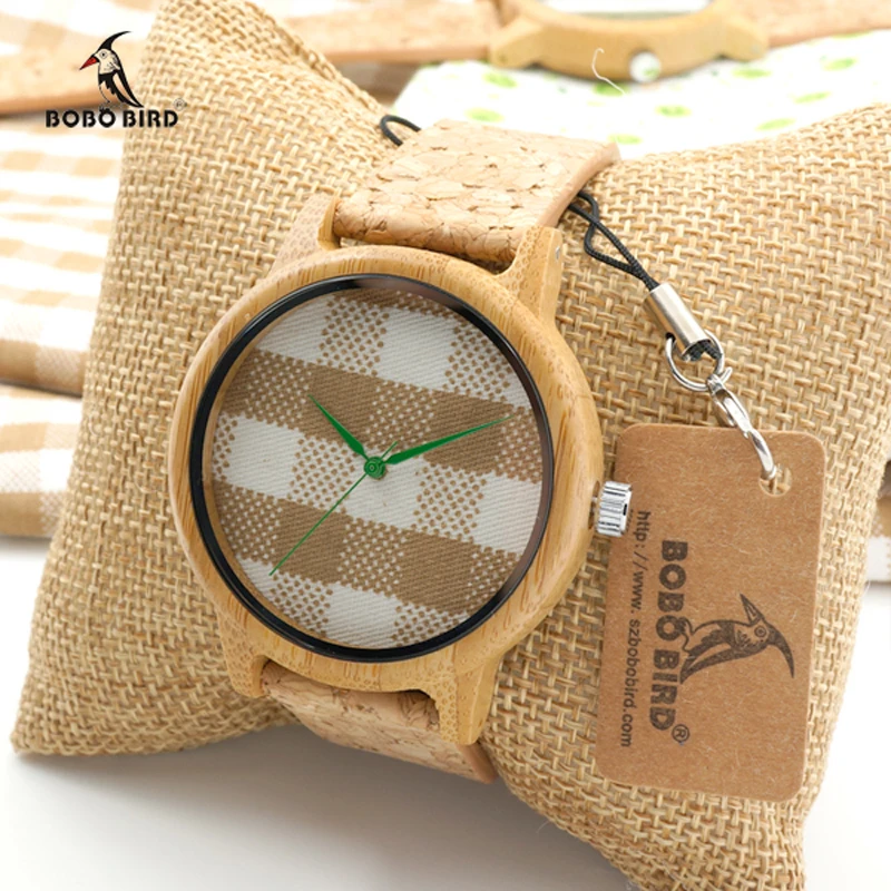 Prix pour De luxe BOBO BIRD Marque Bambou Montres Femmes Quartz Montres Bambou montres Dame relojes mujer C-A28 Prix pour De luxe BOBO BIRD Marque Bambou Montres Femmes Quartz Montres Bambou montres Dame relojes mujer C-A28