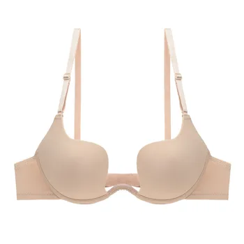 

AMX New Sexy Bras Deep U Bra Push Up Brassiere Women Lingerie U Bra Underwear