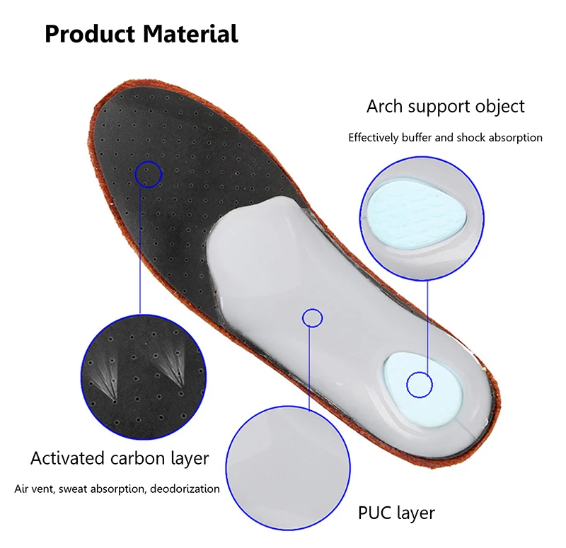 Soumit ортопедические стельки из кожи премиум класса, антибактериальные стельки с активированным Карбоновым супинатором, ортопедические стельки для обуви для мужчин и женщин на плоской подошве
