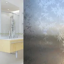 60*300 см ПВХ самоклеющиеся травленые непрозрачные декоративные матовые пленка для окна непрозрачная стеклянная пленка