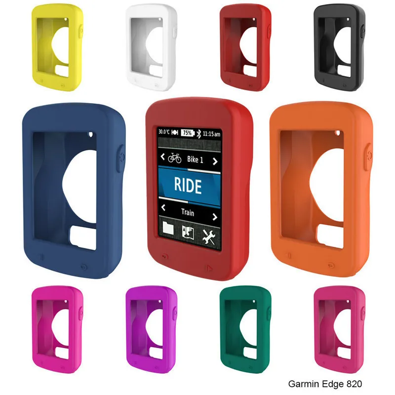 Новый мягкий чехол из силикона и резины Защитный Крышка для Garmin Edge 520/800/810/820/1000 GPS