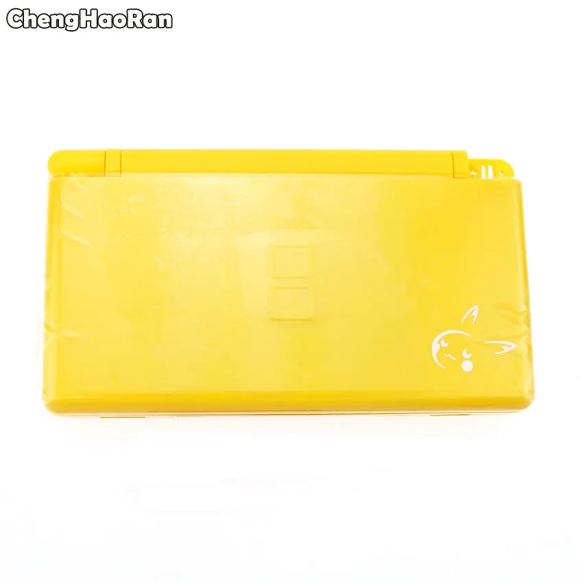 ChengHaoRan корпус Оболочка Чехол полный набор с кнопками Винты Комплект Замена для nintendo DS Lite игровая консоль NDSL - Цвет: Yellow