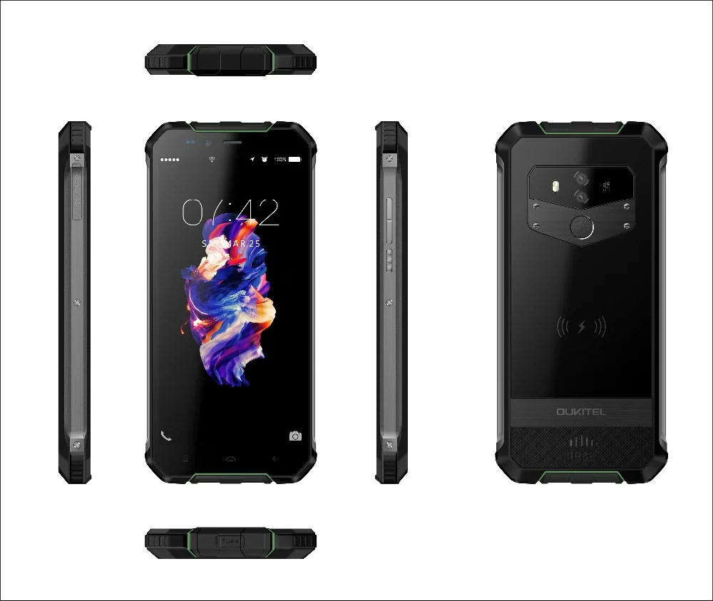 OUKITEL WP1 фаблет 4G 5 дюймов Android 8 1 MTK6763T Octa Core 2 0 ГГц B Оперативная память 6 Встроенная