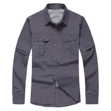 Летняя мужская Спортивная быстросохнущая дышащая рубашка с защитой от ультрафиолета, съемный рукав для верховой езды, альпинизма, кемпинга, тактический Топ