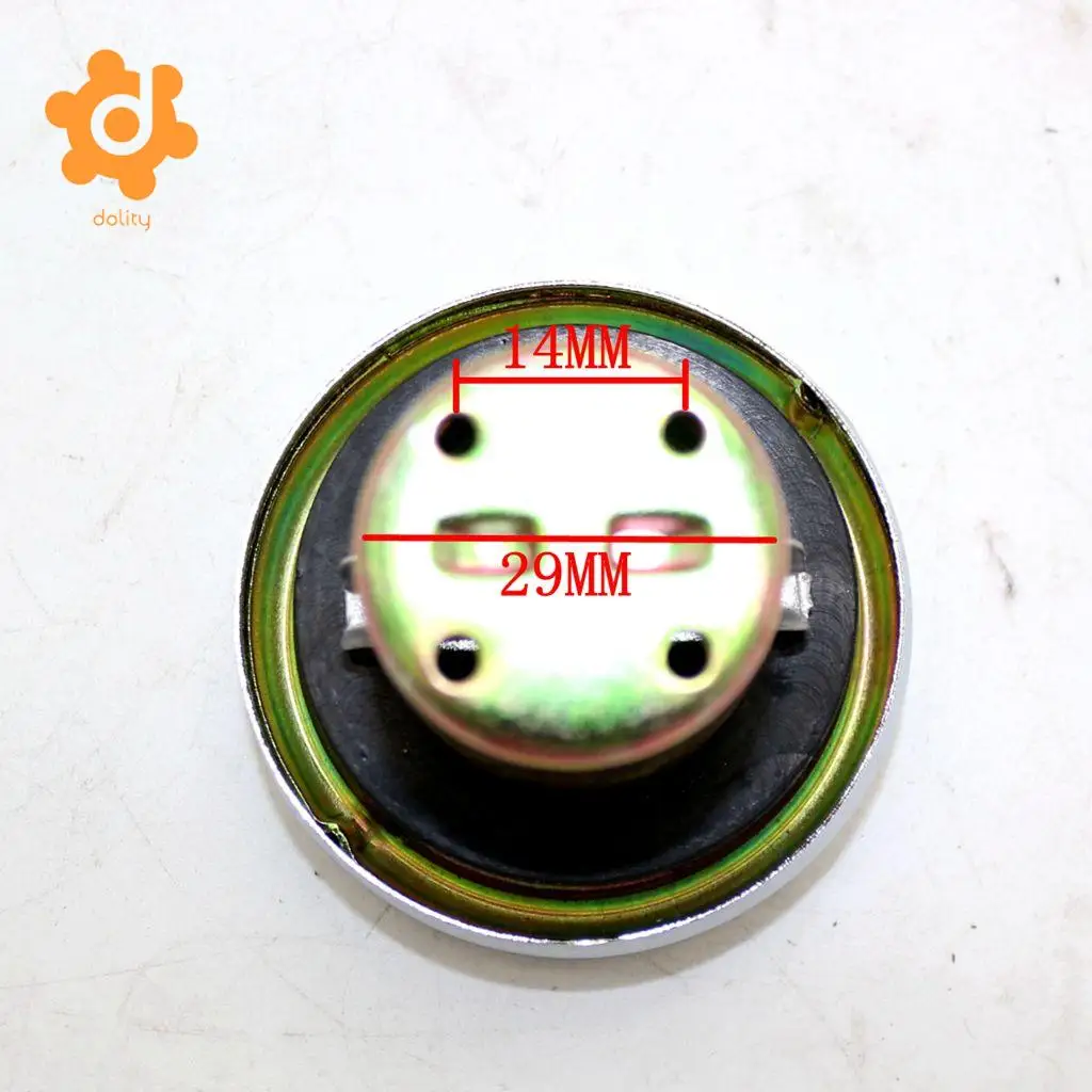 Silver Motorcycle Fuel Gas Tank Cap Replacement for GY6 125CC Scooter