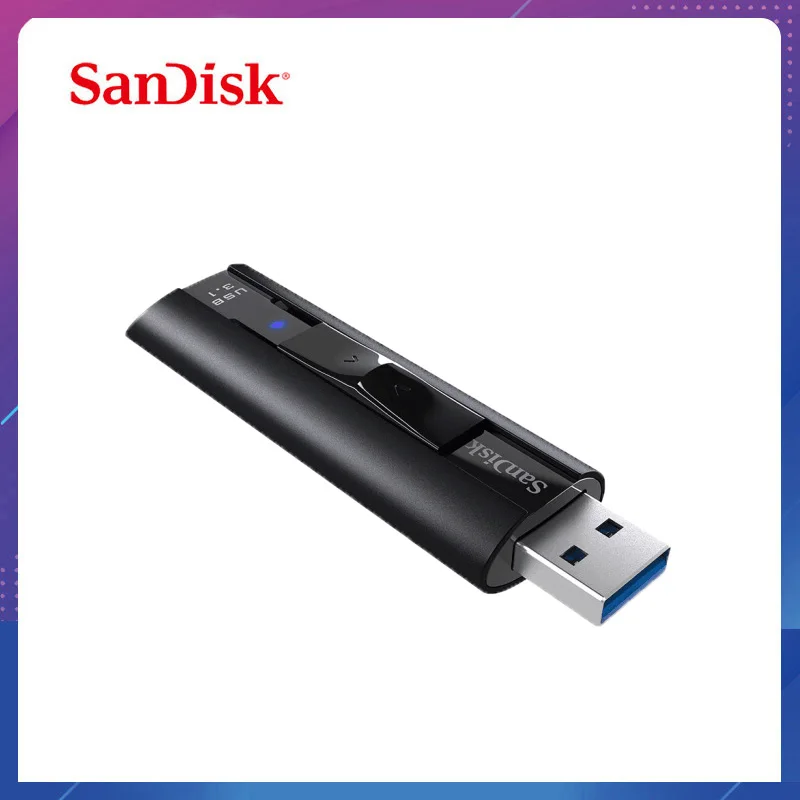 SanDisk CZ880 Extreme PRO 128 ГБ USB 3,1 твердотельный флеш-накопитель 256 ГБ флеш-накопитель Высокая скорость USB 3,0 Флешка карта памяти usb