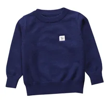 MUQGEW/Детский свитер г., весенне-осенний свитер для маленьких девочек однотонный Зимний пуловер трикотажная sweater2-7T для маленьких мальчиков