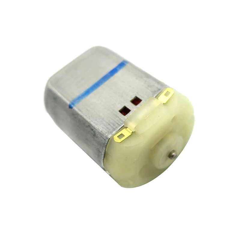 4 шт. 280 двигатель с угольными щетками D2mm диаметр вала C 6V 15000RPM Мини-электродвигатель микро-двигатель для DIY электронных решений модели