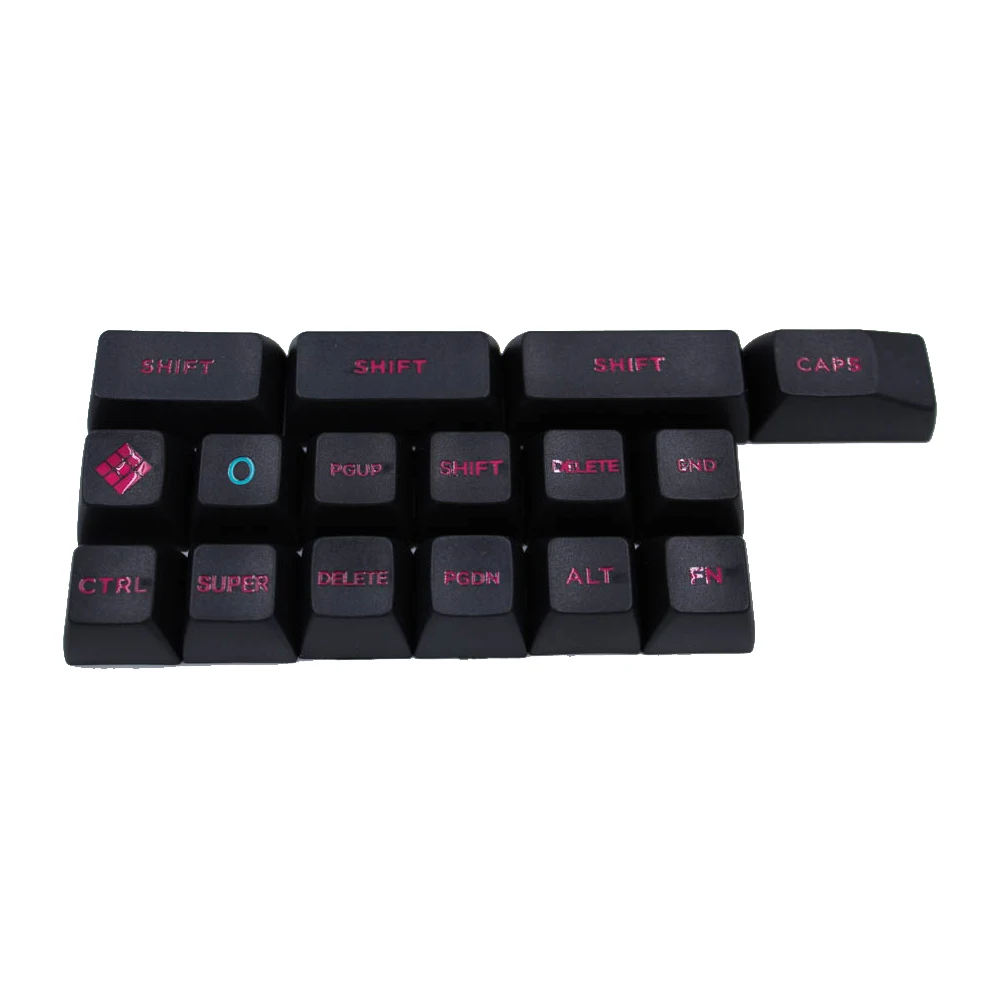 MP SA PBT Keycap Miami Выгравированные цветные шрифты Cherry MX Переключатель keycaps для
