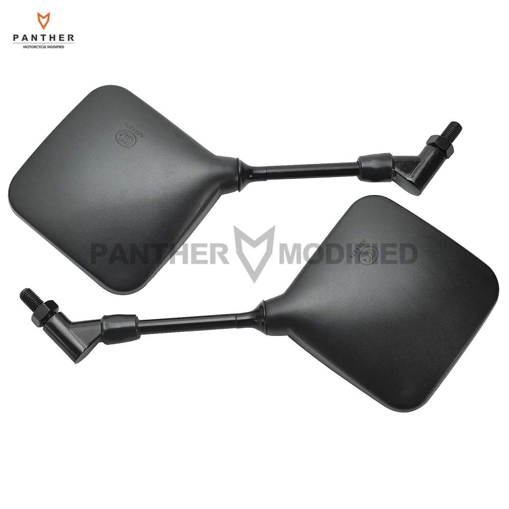 

Black GRATUITA Dual Sport Motorcycle Rearview Side Mirror Specchi case for Suzuki DR 200 250 DRZ DR350 350 400 650 DR650