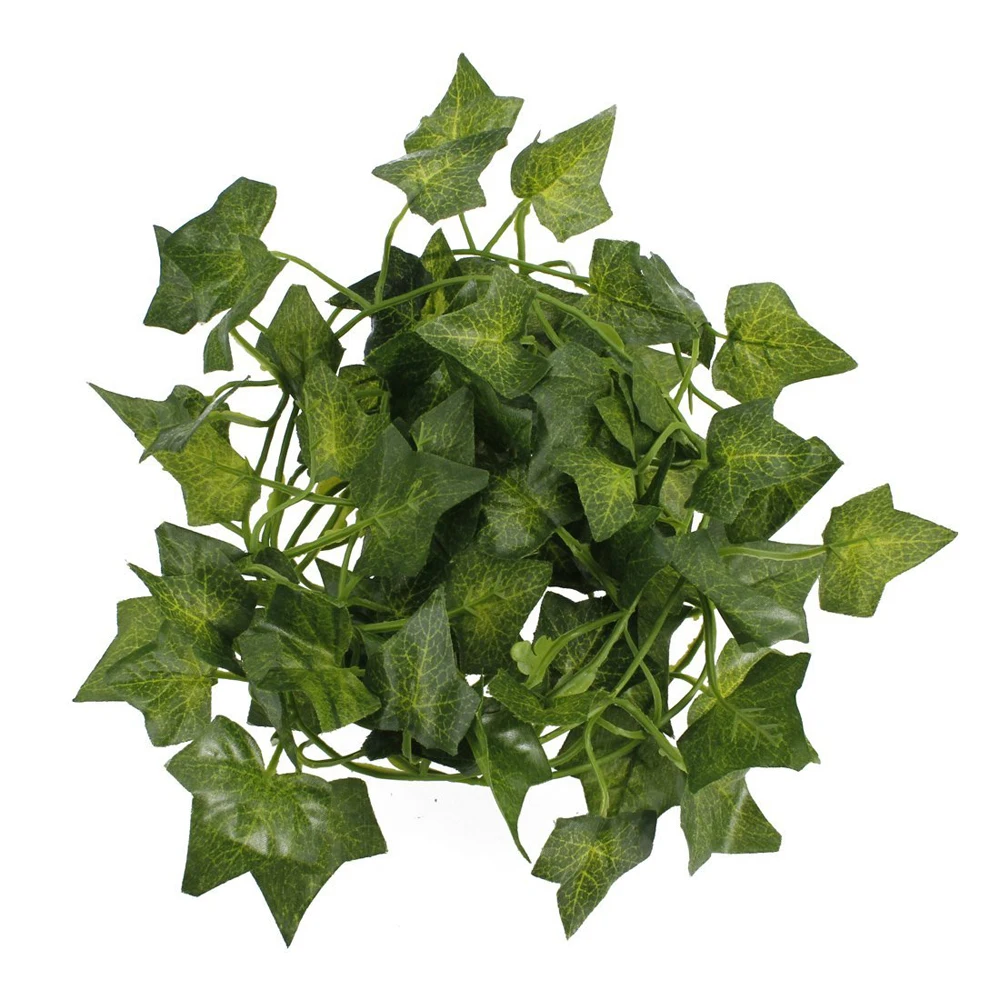 

2M Artificial Sweet Potato Sleaf Leaves Style Indoor Garland Courtyard Decorative Vine (Green)
