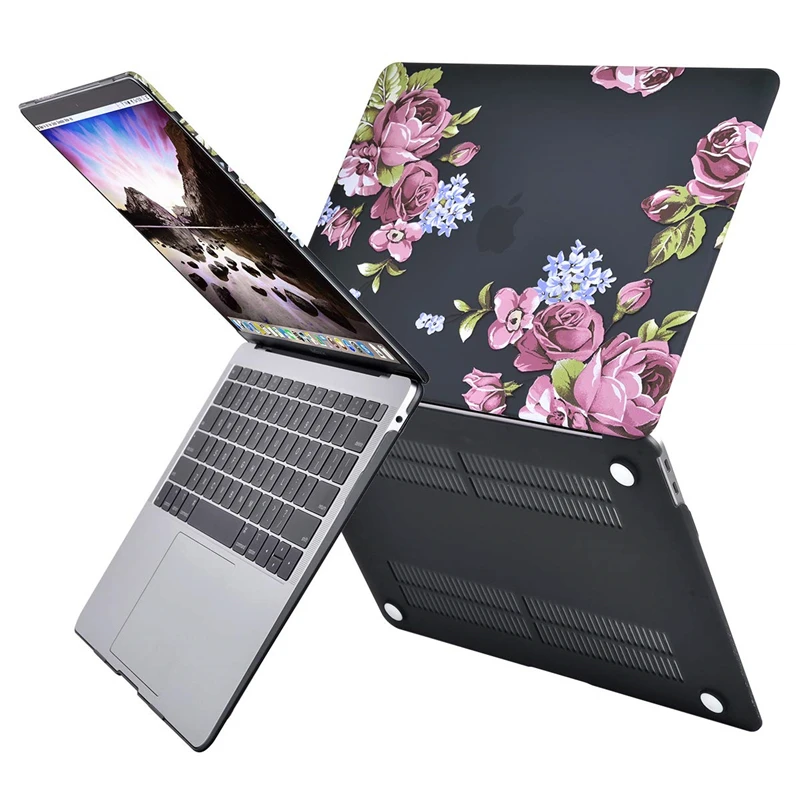 Жесткий матовый чехол MOSISO для ноутбука Macbook Air 13 дюймов Mac Book Pro Retina Touch Bar A1706 A1708 A1989