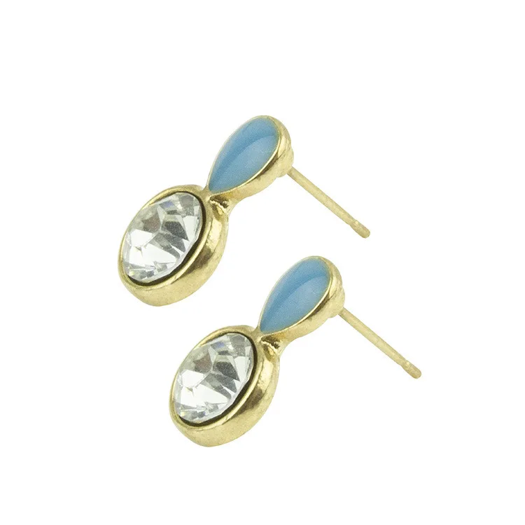 

Han edition fashion contracted E012 earrings wholesale drop earrings earrings with environmental protection material