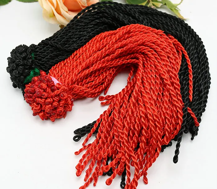 

Red rope wholesale DIY rope bracelet red hand twisted rope line 10pcs/lot #1572