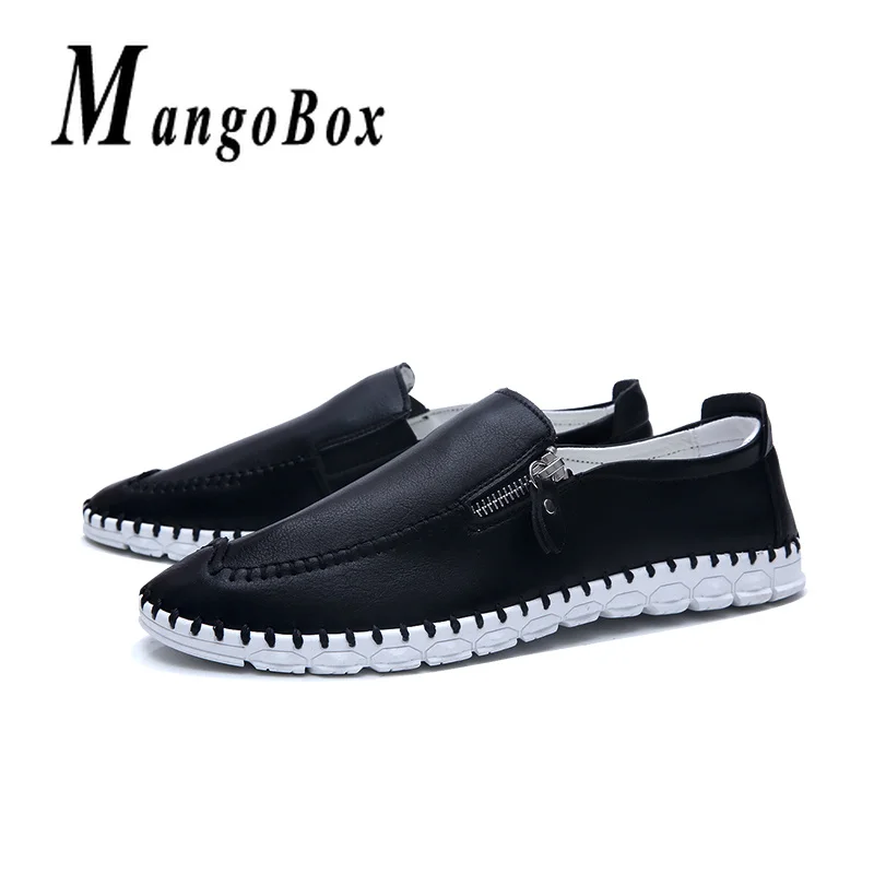 

Spring Autumn Men Loafers White Orange Driving Shoes Comfortable Mens Walking Flat Shoes Lightweight Elegant Shoes Men